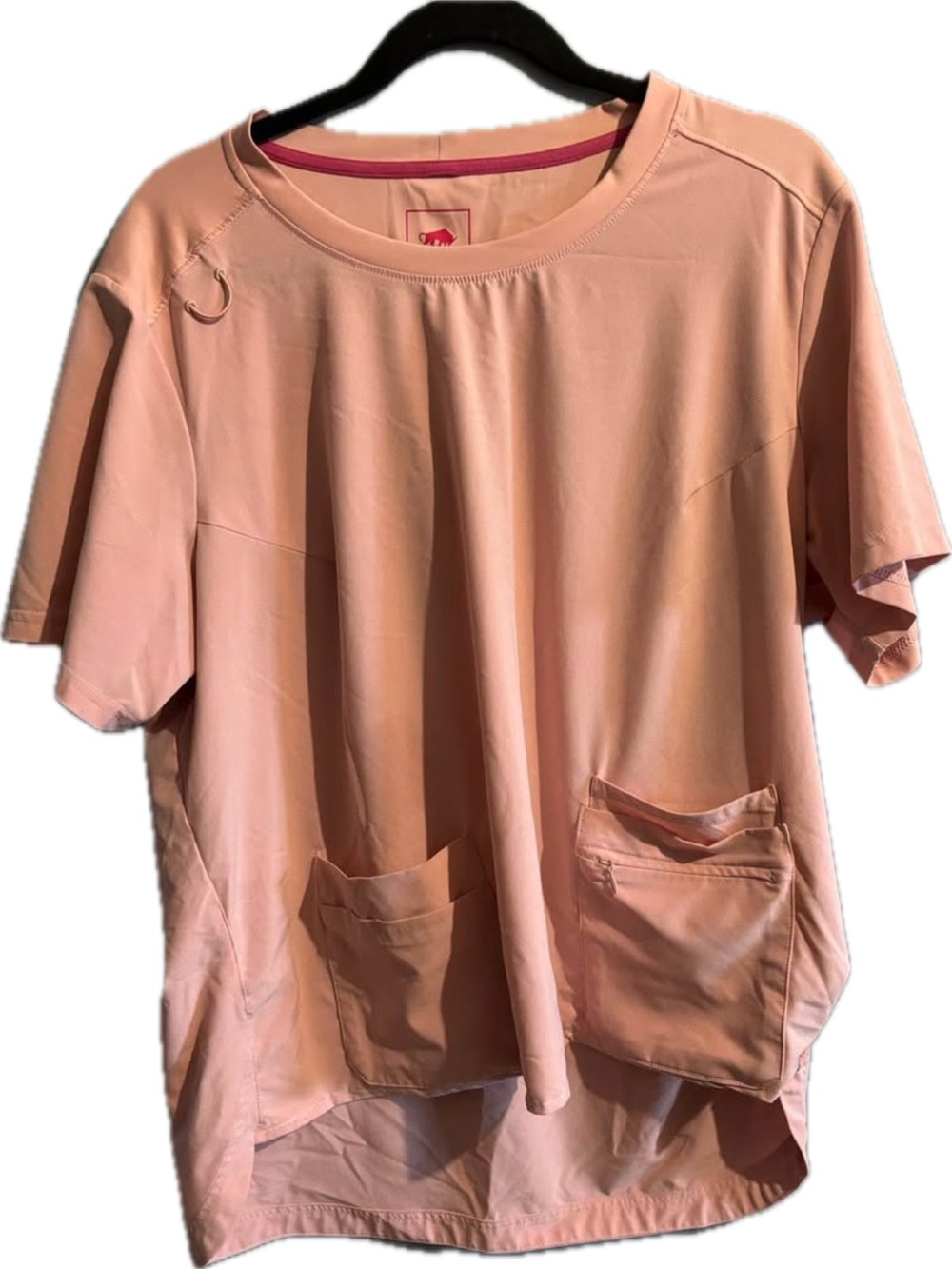 ⭐️ 4 for $25 SALE ⭐️ Relaxed Pink Short Sleeve Pocket Tee